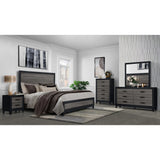 Soluto - Chest - Gray / Black - Furniture Home Direct