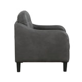 3pc Living Room Set Including Sofa, Love seat and Chair - Gray - Furniture Home Direct