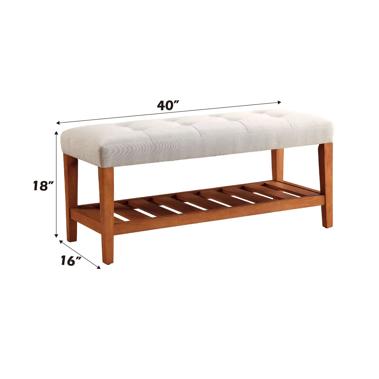 Charla - Upholstered Bench - Furniture Home Direct