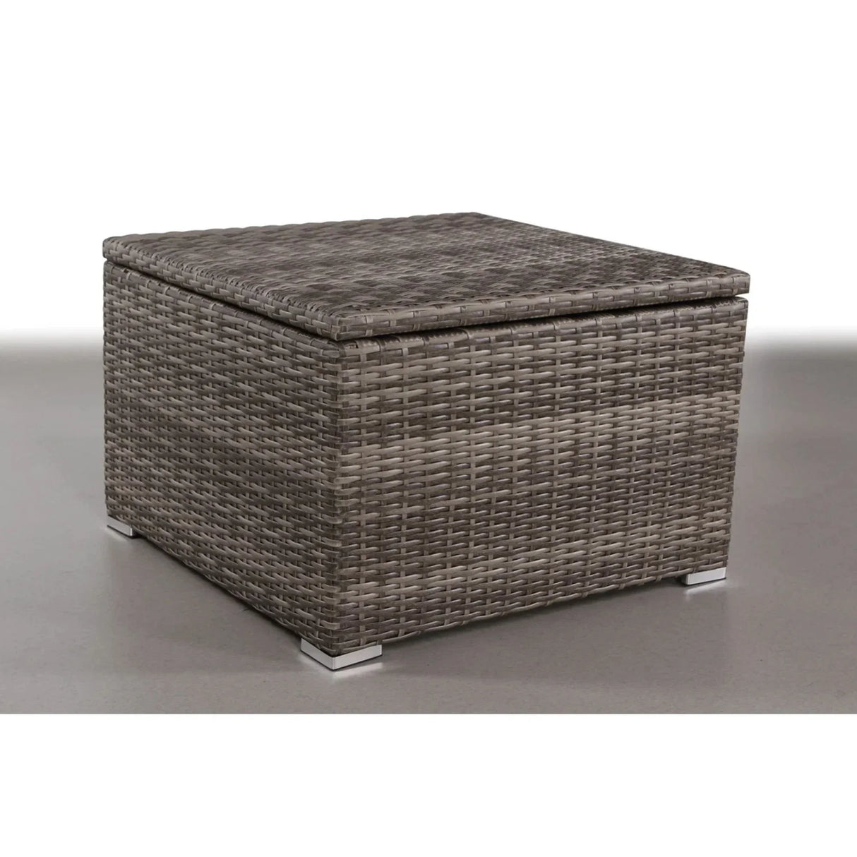 Outdoor Storage End Table - Gray Mix - Furniture Home Direct