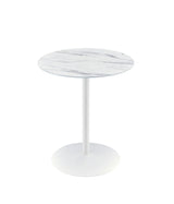 Circa - 17.5" End Table With Marble Textured Top - Furniture Home Direct