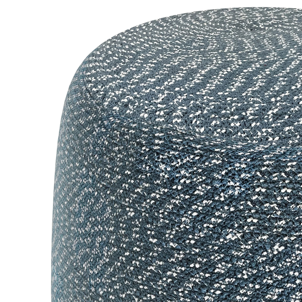 Bayley - Versatile Round Braided Pouf - Furniture Home Direct