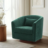 Swivel Accent Chair For Living Room, Sofa Chairs With Base Side For Living Room - Furniture Home Direct