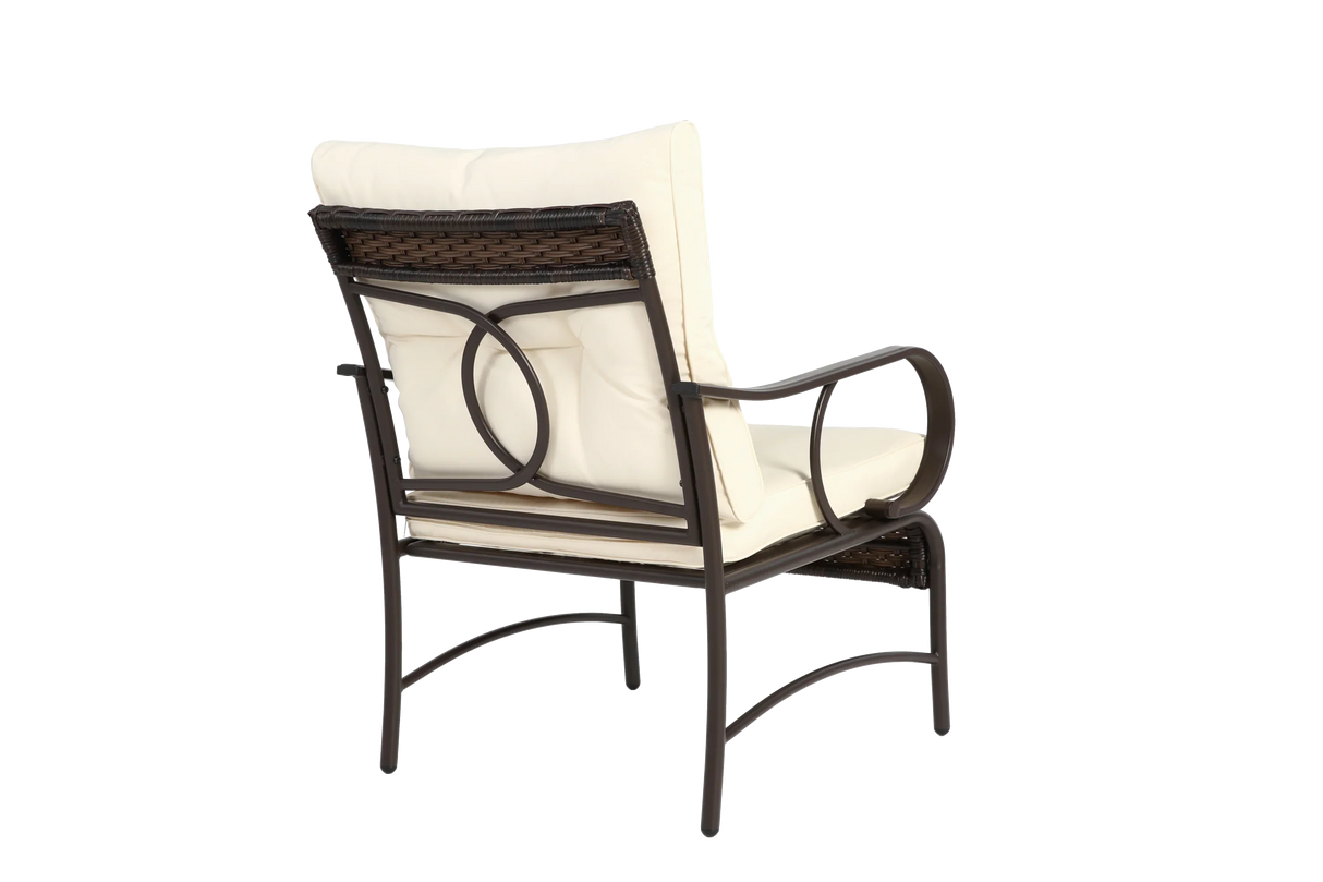 3 Piece Conversation Set - Beige - Furniture Home Direct