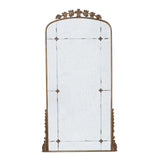 Lavish - Full Length Mirror, AntiqueMetal Floor Mirror For Living Room, Bedroom - Gold - Furniture Home Direct