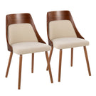 Anabelle - Mid-Century Modern Chair (Set of 2) - Furniture Home Direct