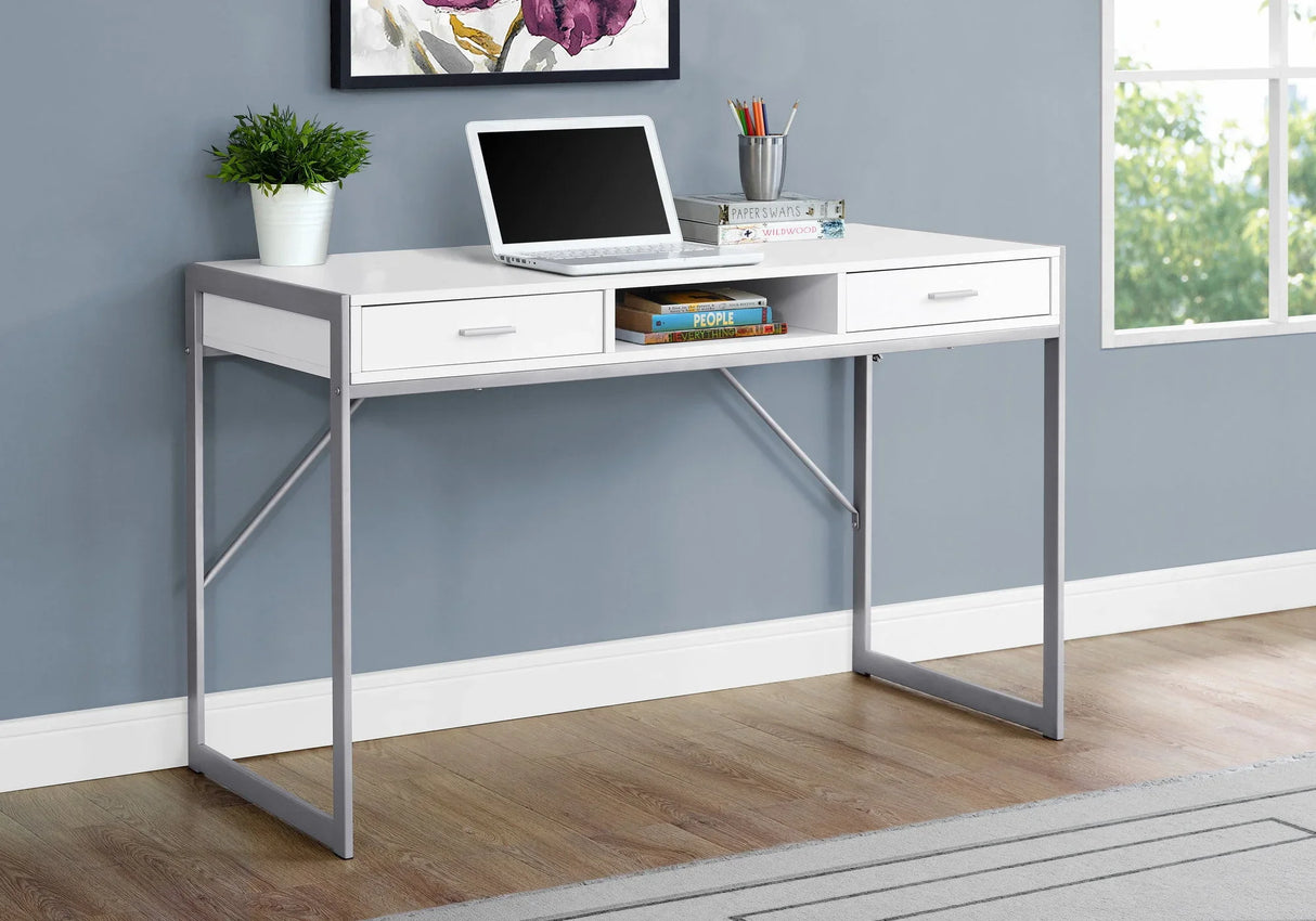 Computer Desk For Home Office Laptop, Storage Drawers - Furniture Home Direct