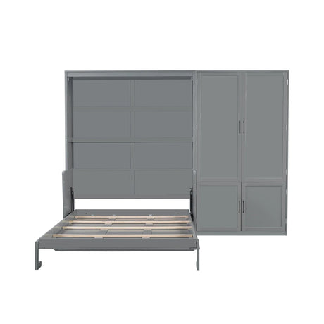 Murphy Elegant Wall Bed With Closet - Furniture Home Direct