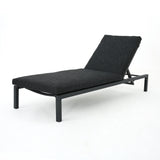 Chaise Lounge - Dark Gray - Furniture Home Direct