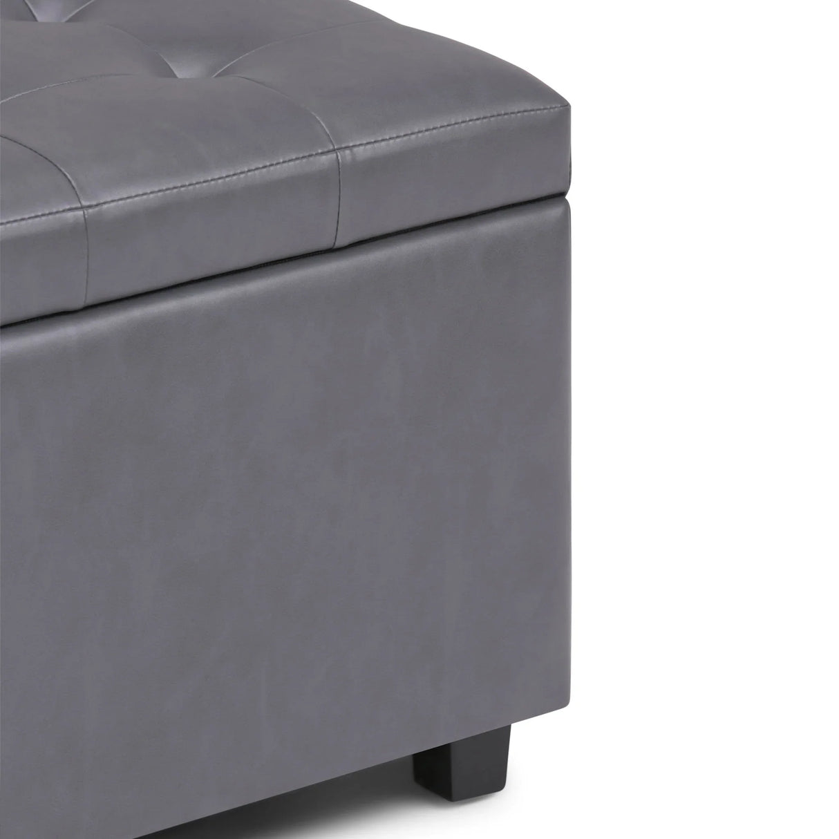 Cosmopolitan - Upholstered Storage Ottoman - Furniture Home Direct