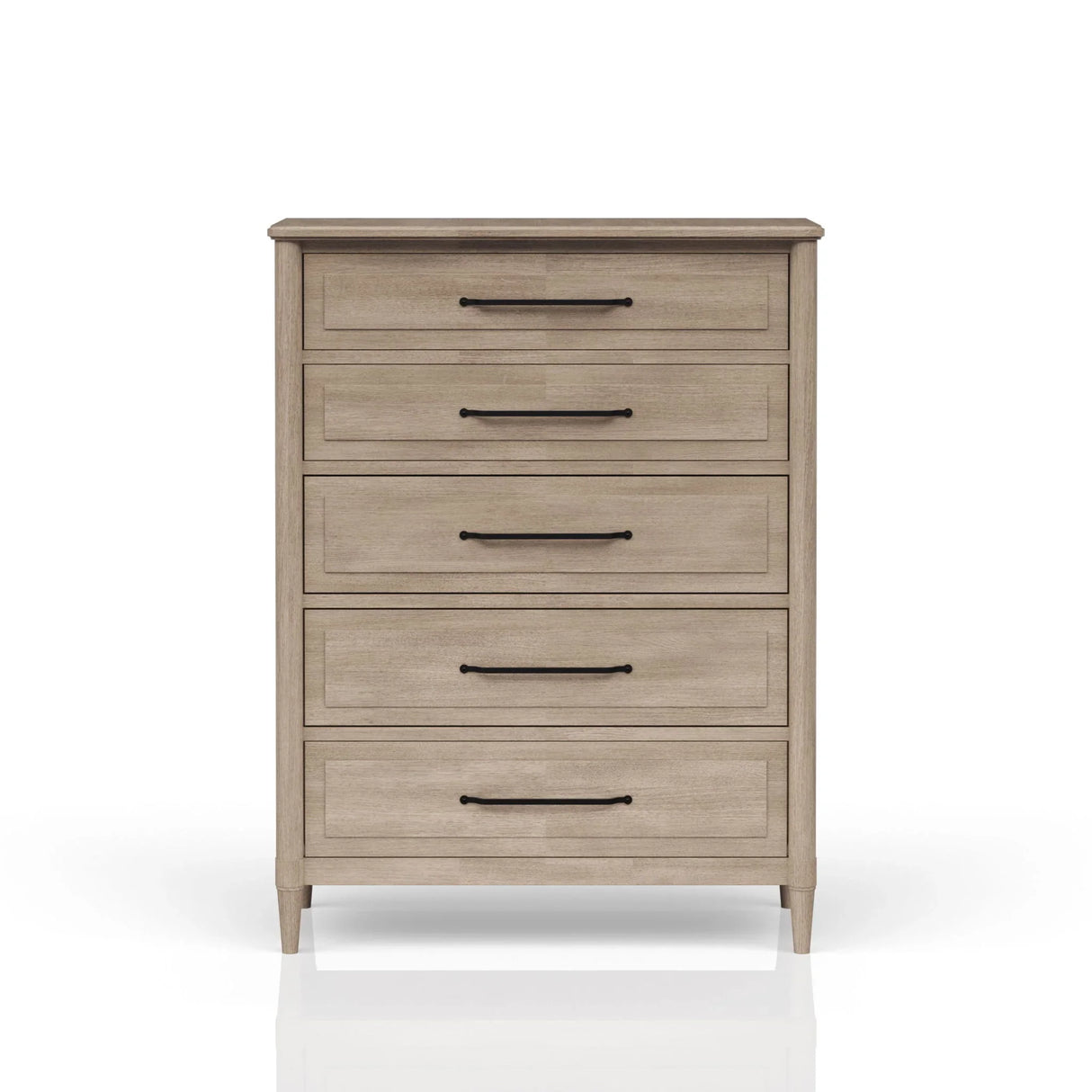 5 Drawer Chest - Sand - Furniture Home Direct