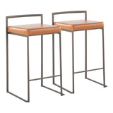 Fuji - Industrial Stackable Counter Stool Elegant Design - Furniture Home Direct
