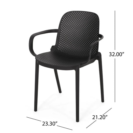 Roxanne - Outdoor Stacking Dining Armchair (Set of 2)