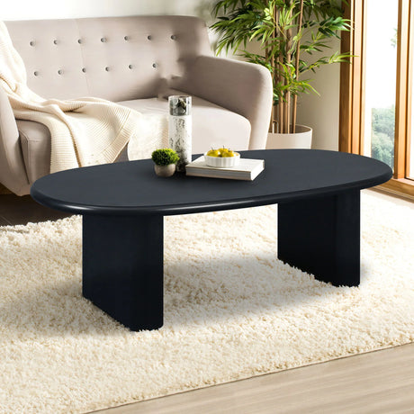 Tapered Tabletop Coffee Table - Antique Black - Furniture Home Direct