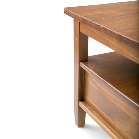 Warm Shaker - Coffee Table - Light Golden Brown - Furniture Home Direct