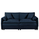 Modern Oversized Chenille Loveseat Sofa With Deep Seat And Diy Combination - Furniture Home Direct