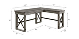 Talmar - Marble Top Weathered Writing Desk With Lift Top - Furniture Home Direct