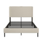 Platform Bed With Metal Frame And Charging Station - Furniture Home Direct