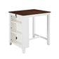 Graham - Small Space Counter Height Dining Table With USB Charging Ports And Shelves - Furniture Home Direct