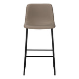 Office Chair, Bar Height, Standing, Computer Desk, Work, Leather Look, Contemporary, Modern - Furniture Home Direct
