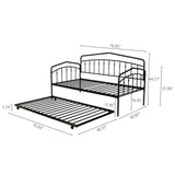 Fox - Daybed With Twin Trundle - Furniture Home Direct