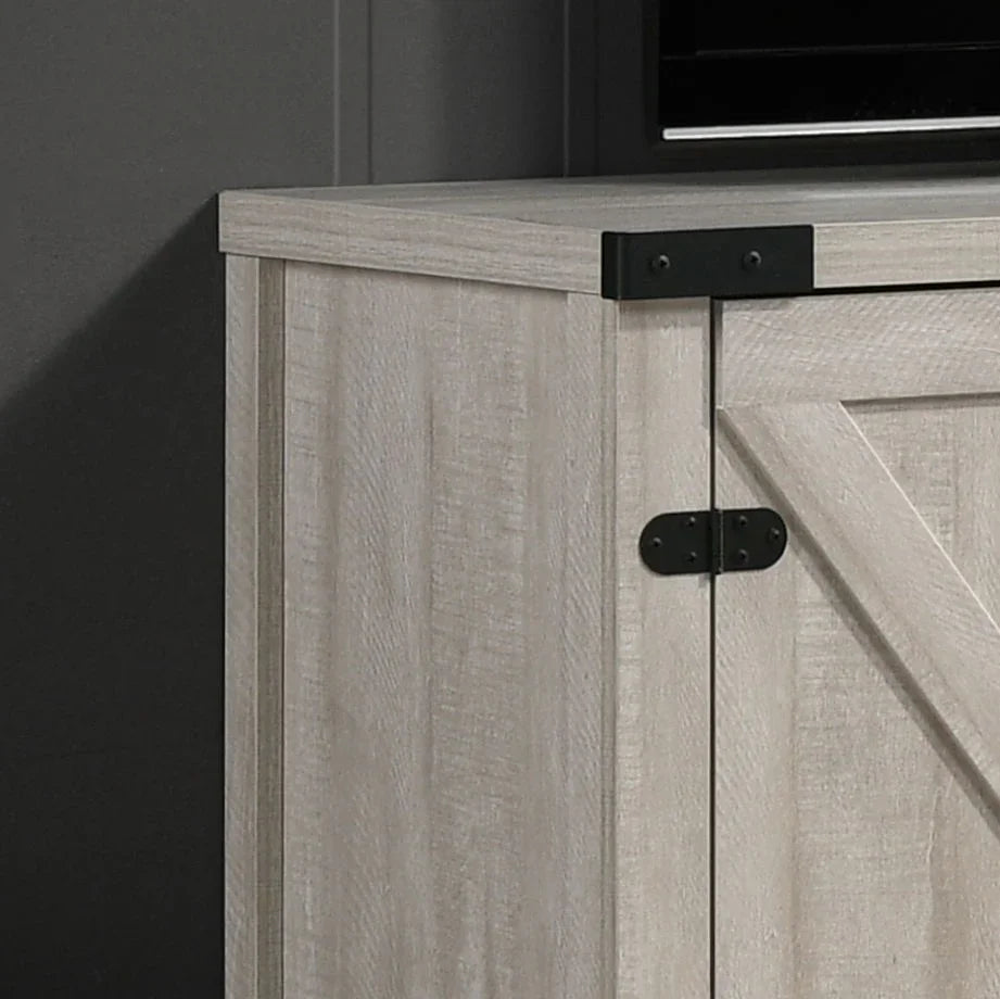 Salma - 58" Wide TV Stand With 2 Open Shelves And 2 Cabinets - Furniture Home Direct