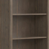 Lev - Bookcase - Smoky Brown - Furniture Home Direct