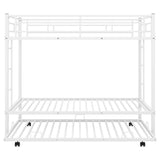 Twin Over Twin Bunk Bed With Trundle - Furniture Home Direct