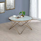 Valora - Glass Coffee Table - Furniture Home Direct