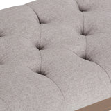 Waverly - Upholstered Tufted Ottoman Bench - Furniture Home Direct