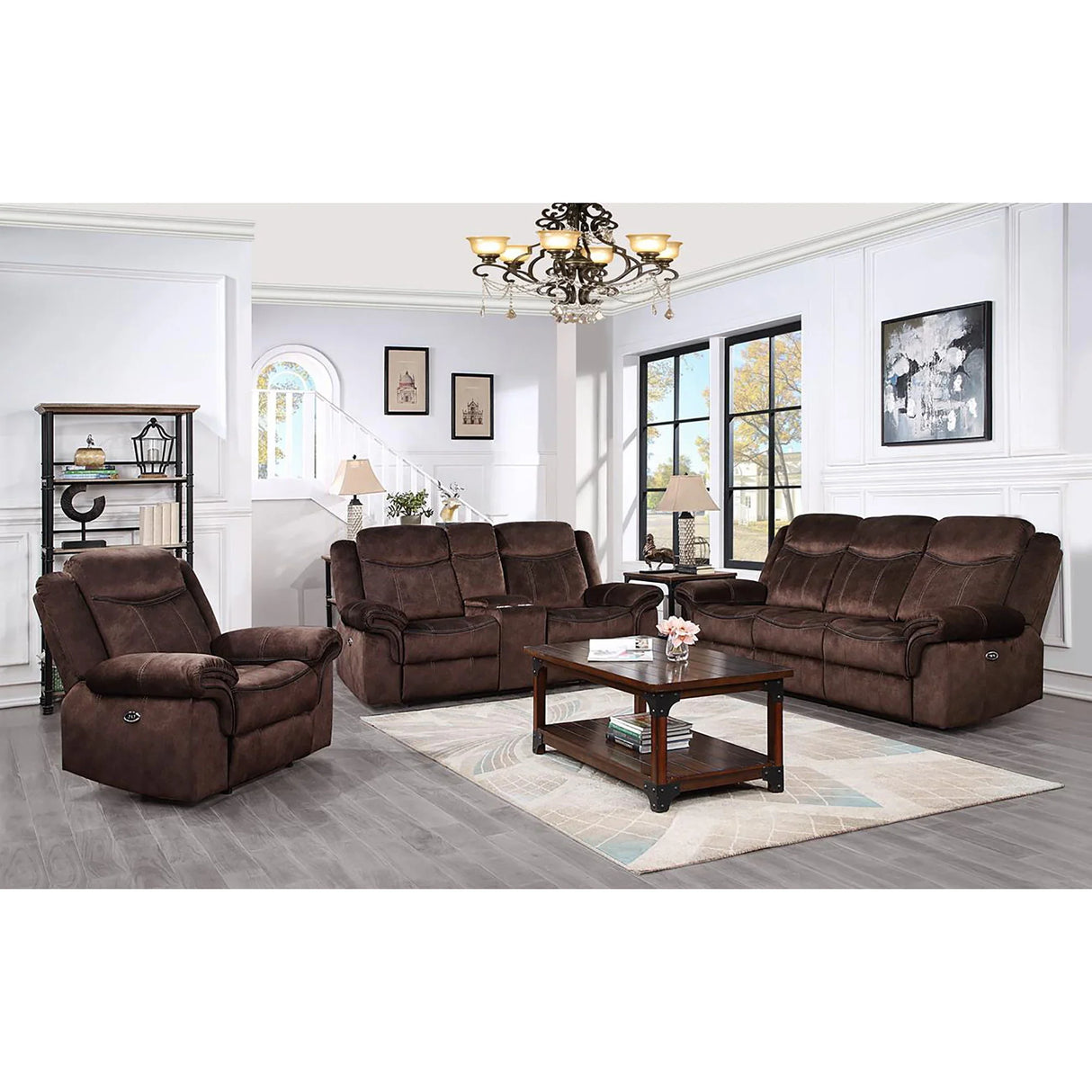 Jimny - Domino Power Reclining Sofa - Furniture Home Direct