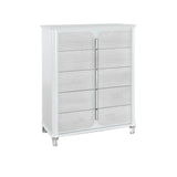 Queen Bedroom Set With LED Light Contemporary Gray - Furniture Home Direct