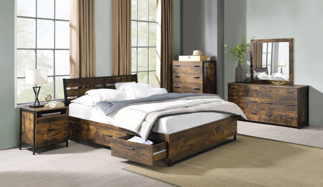 Juvanth - Dresser - Walnut - Furniture Home Direct