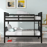 Bunk Bed With Ladder For Bedroom, Guest Room Furniture - Furniture Home Direct