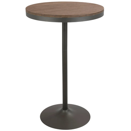 Dakota - Industrial Adjustable Bar Dinette Table - Furniture Home Direct