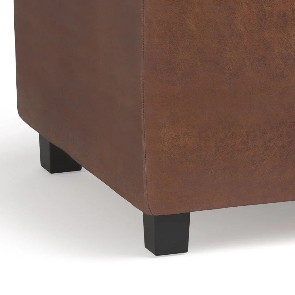 Avalon - Upholstered Storage Ottoman - Furniture Home Direct
