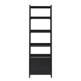 Transitional Narrow Bookshelf With Drawer On Bottom - Furniture Home Direct