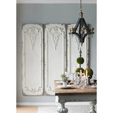 Set Of Large Wooden Rectangle Hanging Panels - Furniture Home Direct