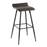 Ale - Contemporary Fixed-Height Bar Stool (Set of 2) - Furniture Home Direct