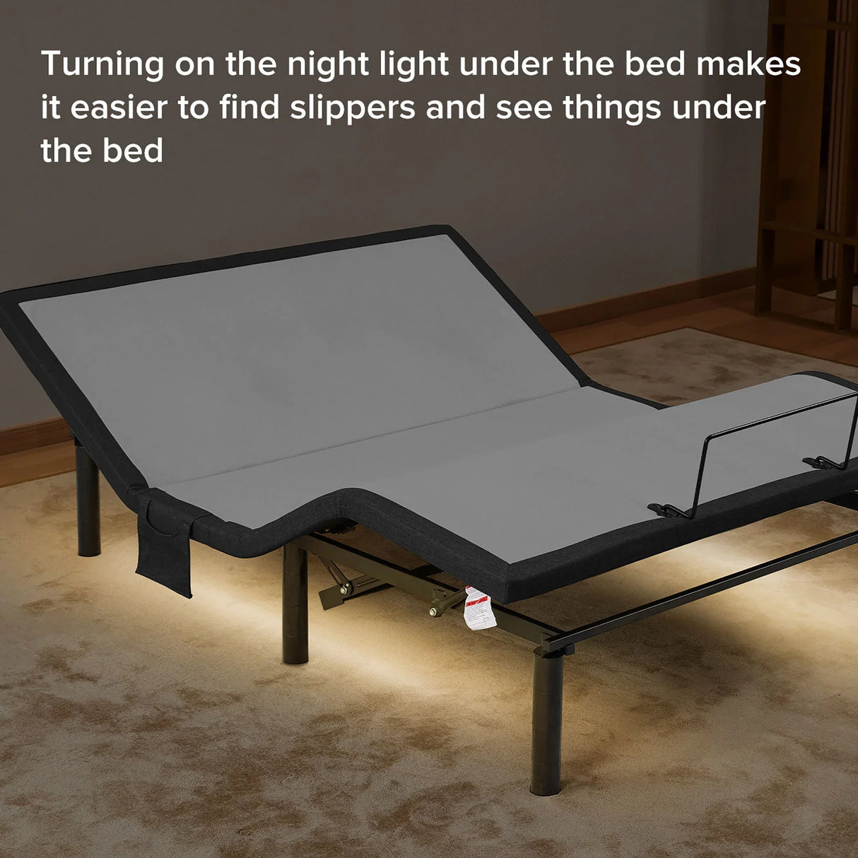 Ergonomic Adjustable Bed, Zero Gravity Base - Furniture Home Direct