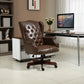 Executive Office Chair, High Back Reclining Comfortable Desk Chair With Smooth Glide Caster Wheels - Furniture Home Direct