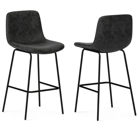 Jolie - Contemporary Stool (Set of 2) - Furniture Home Direct