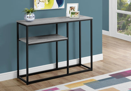 Accent Console Table For Entryway, Contemporary & Convenient Design - Gray - Furniture Home Direct