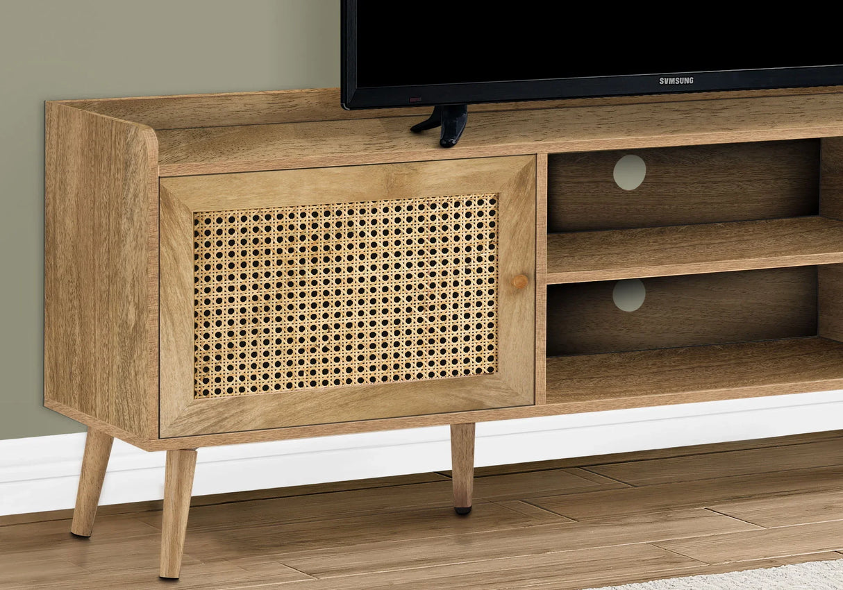 TV Stand, Console, Media Entertainment Center, Storage Cabinet, Transitional - Furniture Home Direct