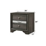 Naima - Chic Design Nightstand - Furniture Home Direct