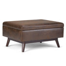 Owen - Upholstered Rectangular Storage Ottoman - Furniture Home Direct