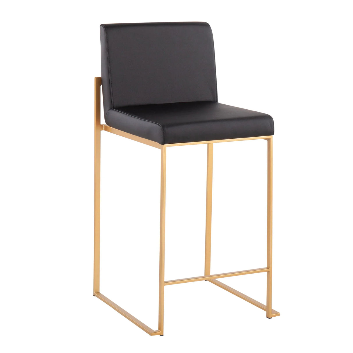 Fuji - Contemporary High Back Stylish Counter Stool - Furniture Home Direct