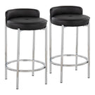 Chloe - Contemporary Counter Stool (Set of 2) - Furniture Home Direct