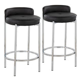 Chloe - Contemporary Counter Stool (Set of 2) - Furniture Home Direct