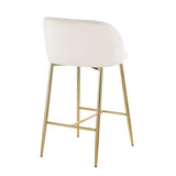 Fran - Contemporary Counter Stool (Set of 2) - Furniture Home Direct